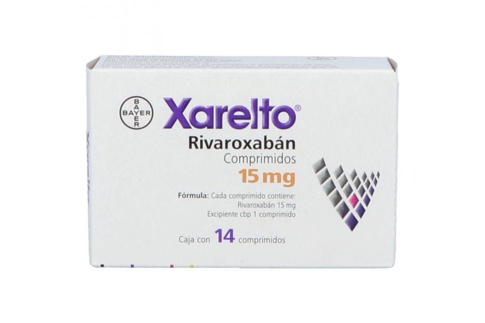 XARELTO 15 MG 14 CPR
