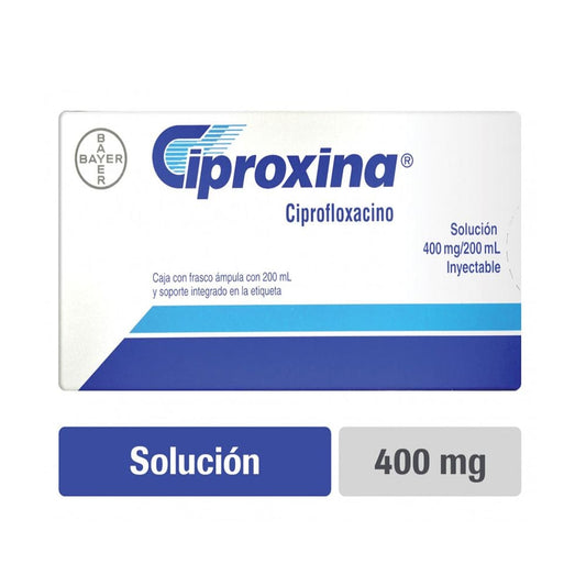 CIPROXINA 400MG F A 200ML