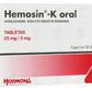 HEMOSIN-K 25/5 MG 32 TAB