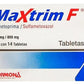 MAXTRIM F TAB. 160/800 MG. CAJA C/14