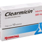 CLEARMICIN 500MG 10 TAB