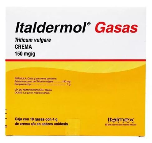ITALDERMOL GASAS 4 G SOB 10