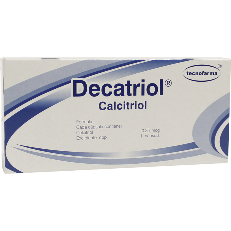 DECATRIOL CAP. 0.25 MCG CAJA C/30