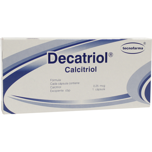 DECATRIOL CAP. 0.25 MCG CAJA C/30