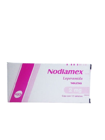NODIAMEX 12 TAB 2 MG