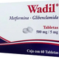 WADIL TAB. 500/5 MG CAJA C/60