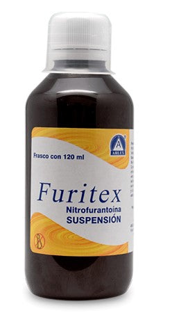 FURITEX SUSP. 0.5 G. FCO. C/120 ML. (NITROFURANTOINA)