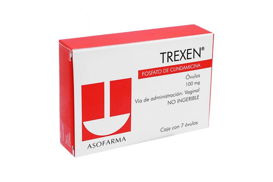TREXEN 100 MG 7 CAPS VAG