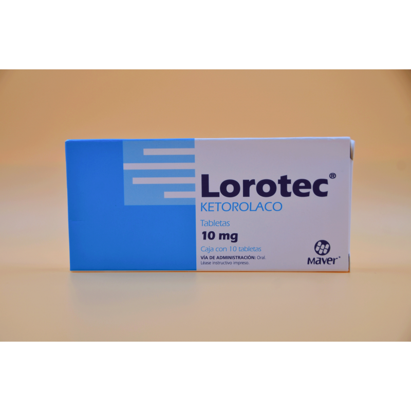 LOROTEC TAB. 10 MG. CAJA C/10