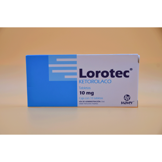 LOROTEC TAB. 10 MG. CAJA C/10
