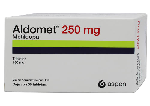 ALDOMET 250 MG 50 TAB