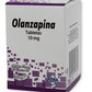 OLANZAPINA TAB. 10 MG. CAJA C/14