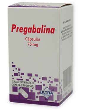 PREGABALINA 75 MG CAPS 14 N LGEN
