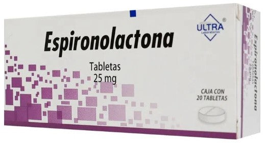 ESPIRONOLACTONA 25MG TAB C20