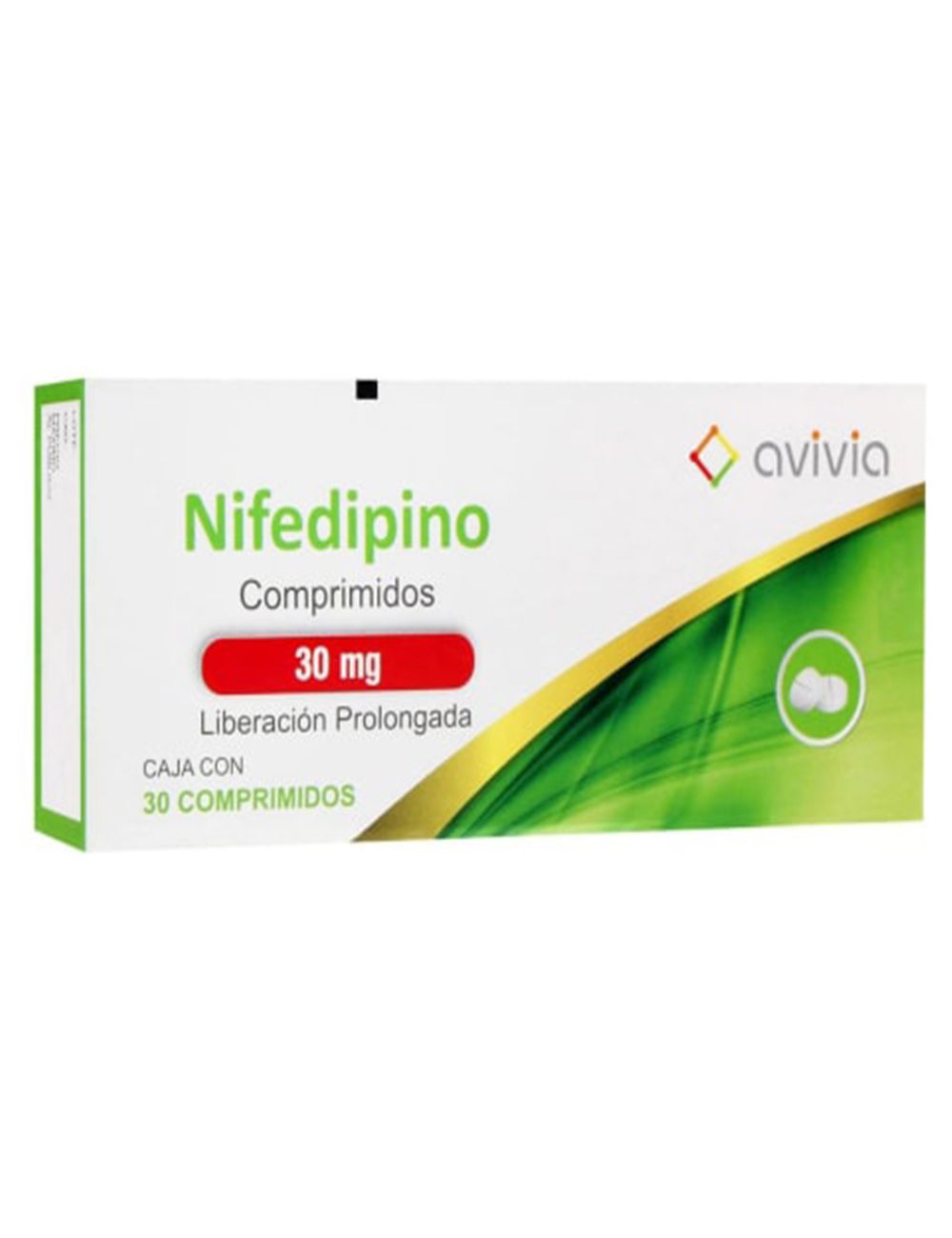 NIFEDIPINO 30MG 30 CPR LP   LGEN