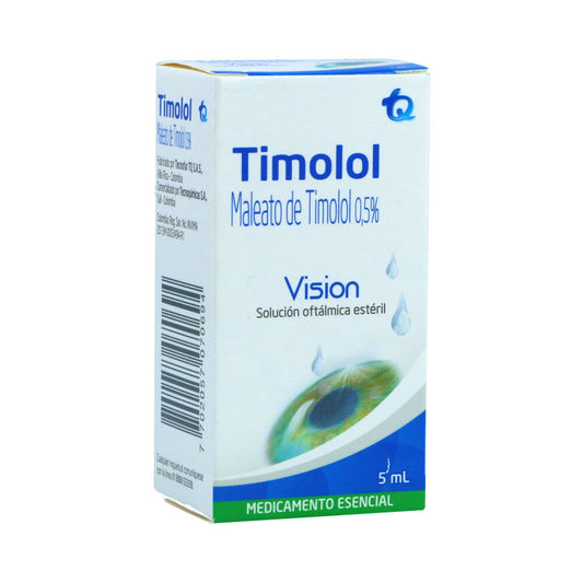 DORZOLAMIDA TIMOLOL OFT 1 GOT 20/5 MG/5