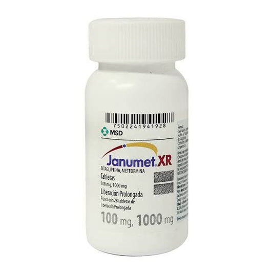 JANUMET XR100/1000MG 28 TAB LP