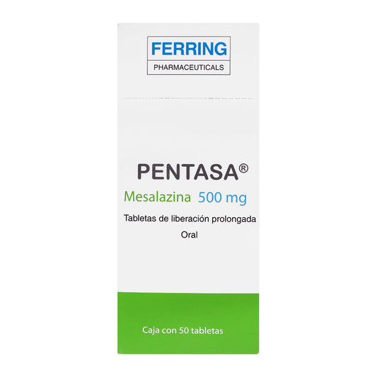 PENTASA 500 MG 50 TAB