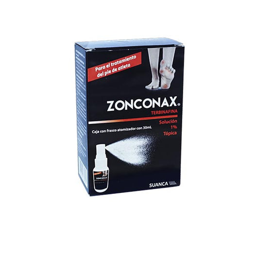 ZONCONAX SOL SPRAY 1% CAJA CFCO ATOM. C30 ML (TERBINAFINA)