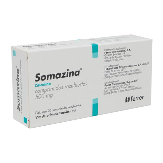 SOMAZINA 500 MG 20 CPR