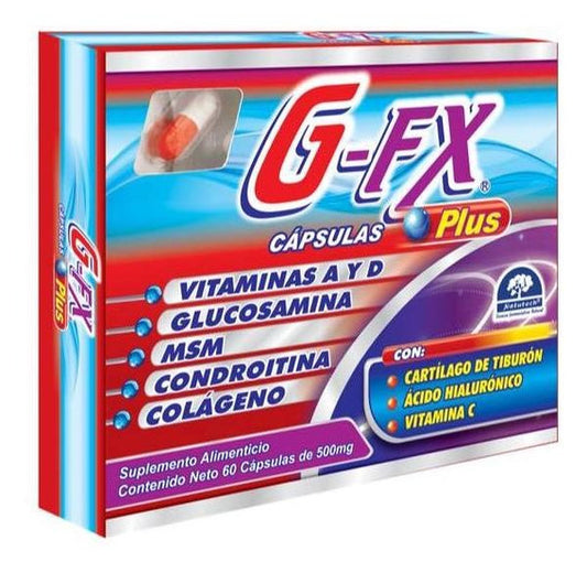 G-FX 60 CAPS 500 MG