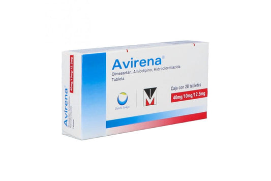AVIRENA 40/10/12.5 MG 28 TAB