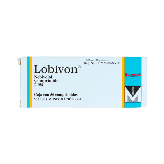 LOBIVON 5 MG 56 CPR