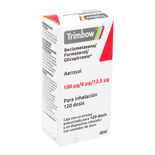 TRIMBOW 100/6/12.5 INH AER 120DOS