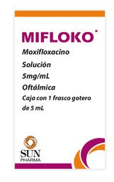 MIFLOKO 5 MG SOL OFT FCO GOT 5ML