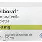 ZELBORAF 240 MG 56 TAB