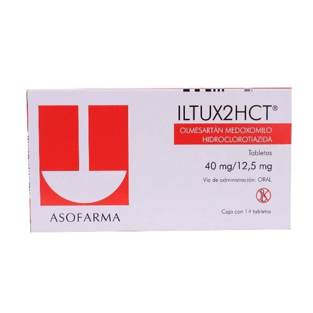 ILTUX2HCT 40/12.5MG 14 TAB