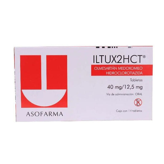 ILTUX2HCT 40/12.5MG 14 TAB