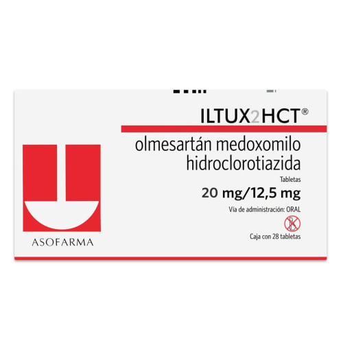 ILTUX2HCT 20/12.5MG 28 TAB