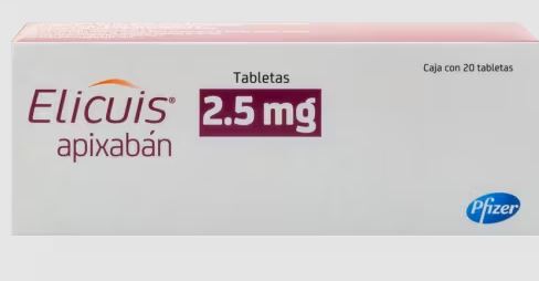 ELICUIS 2.5 MG 20 TAB