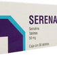 SERENATA 50 MG 30 TAB
