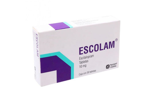 ESCOLAM 10 MG 30 TAB