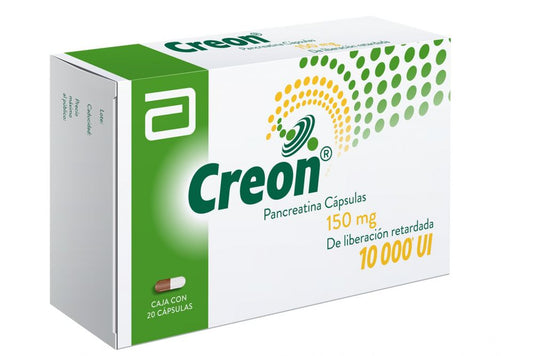 CREON 150 MG 20 CAPS