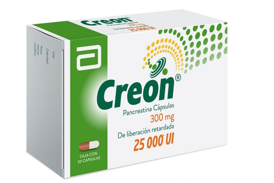 CREON 300 MG 25000U 30 CAPS