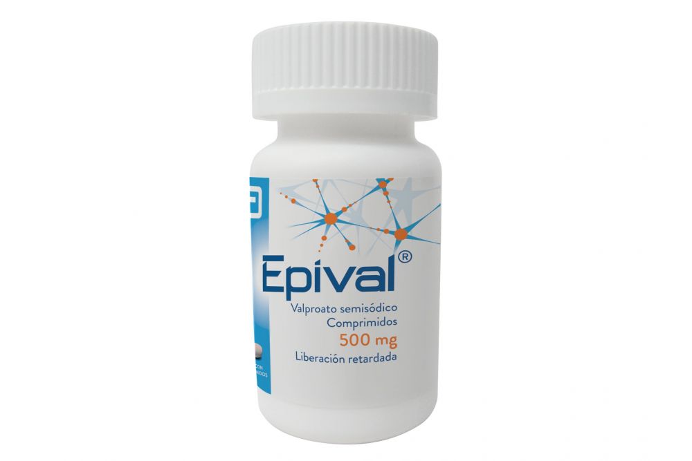 EPIVAL 500 MG 30 CPR