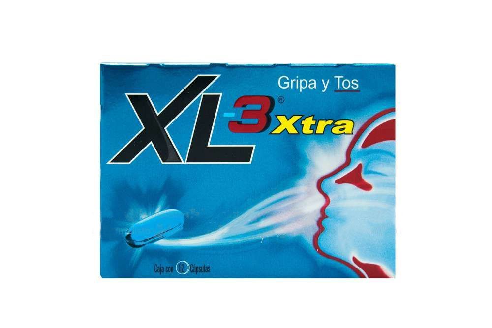 XL-3 XTRA GRIPA-TOS 12 CAPS