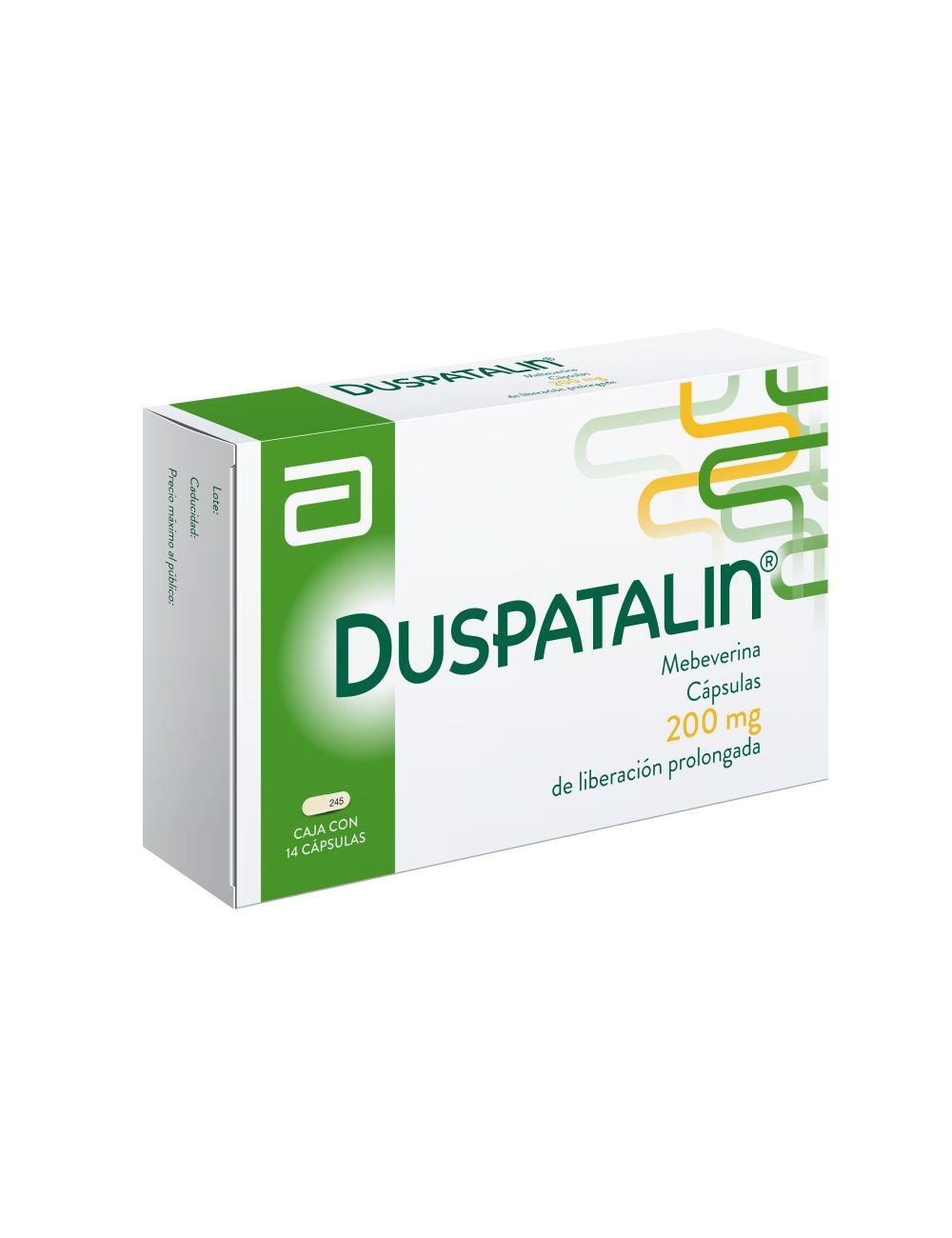 DUSPATALIN 200 MG 14 CAPS LP