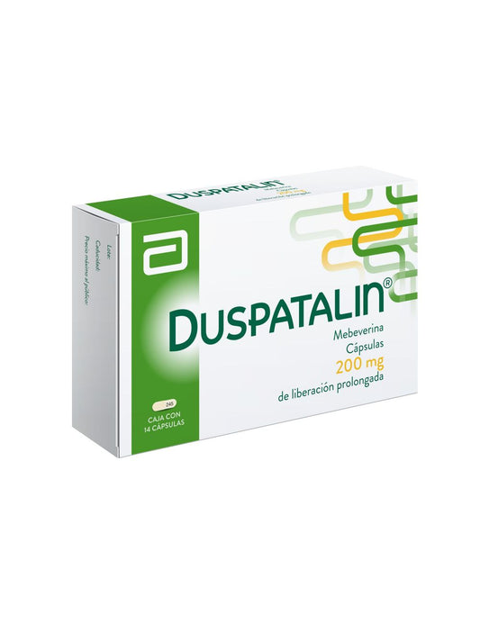DUSPATALIN 200 MG 14 CAPS LP