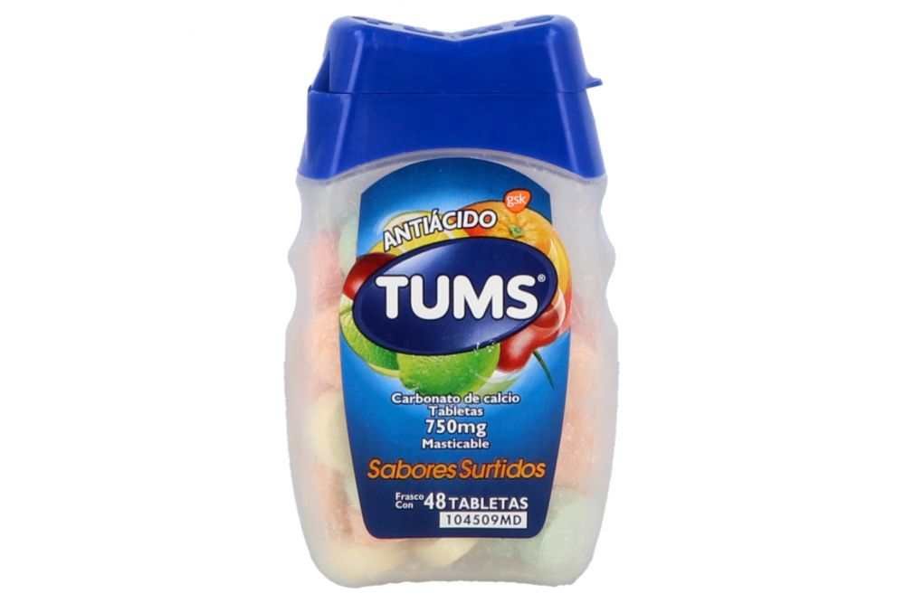 TUMS EXTRA SURT 750MG 48TAB MAST